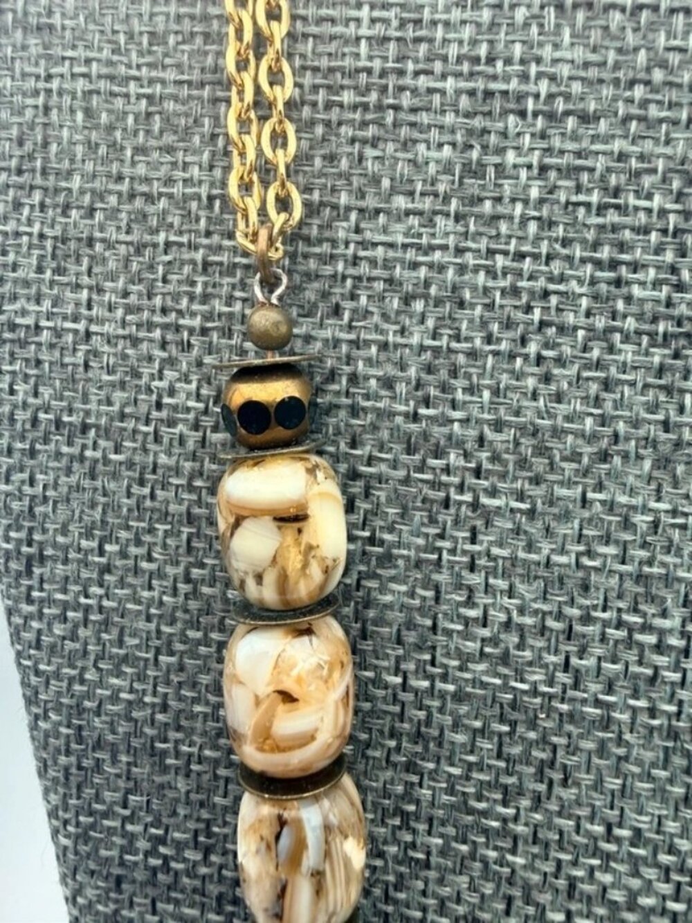 Genuine Coral Branch & Natural Shell Statement Necklace - Picture 8 of 11